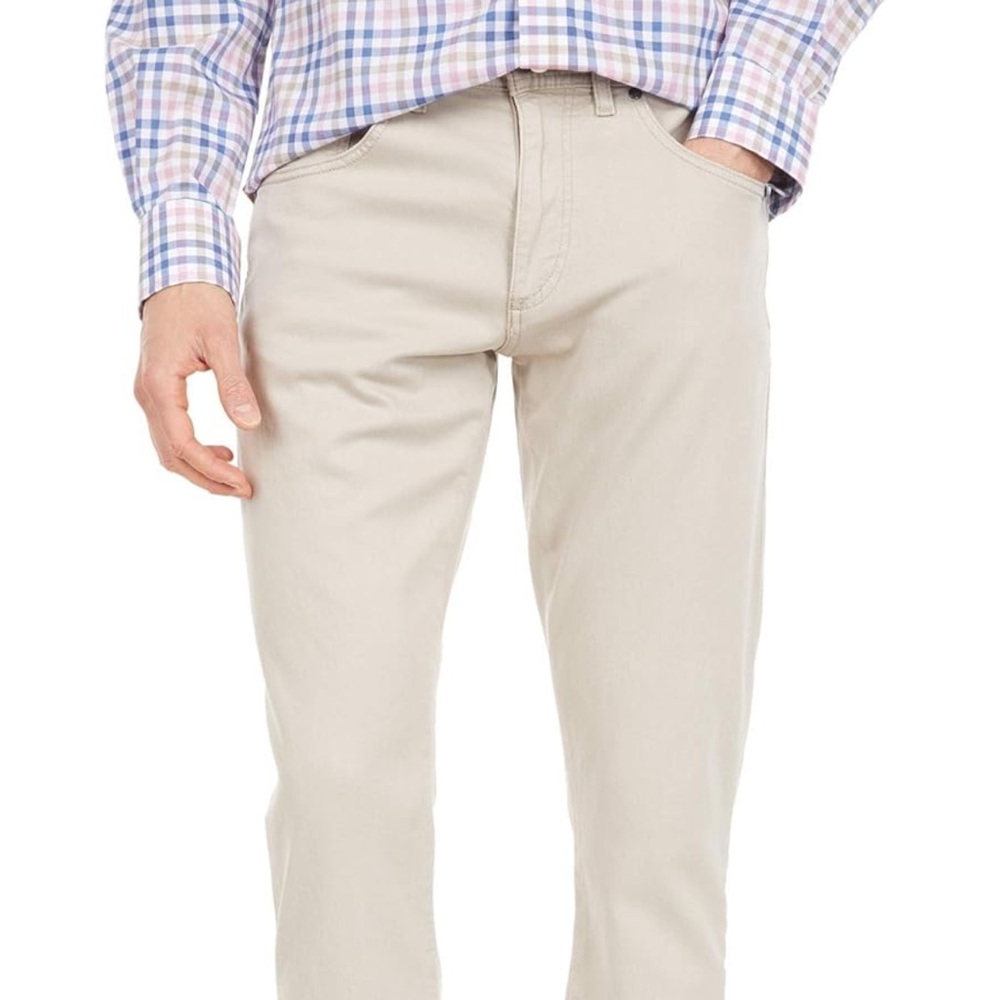 Johnnie-O Mens light grey/khaki